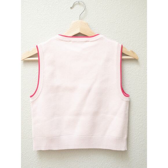 Zara Knit Cropped Vest - Picture 4 of 5